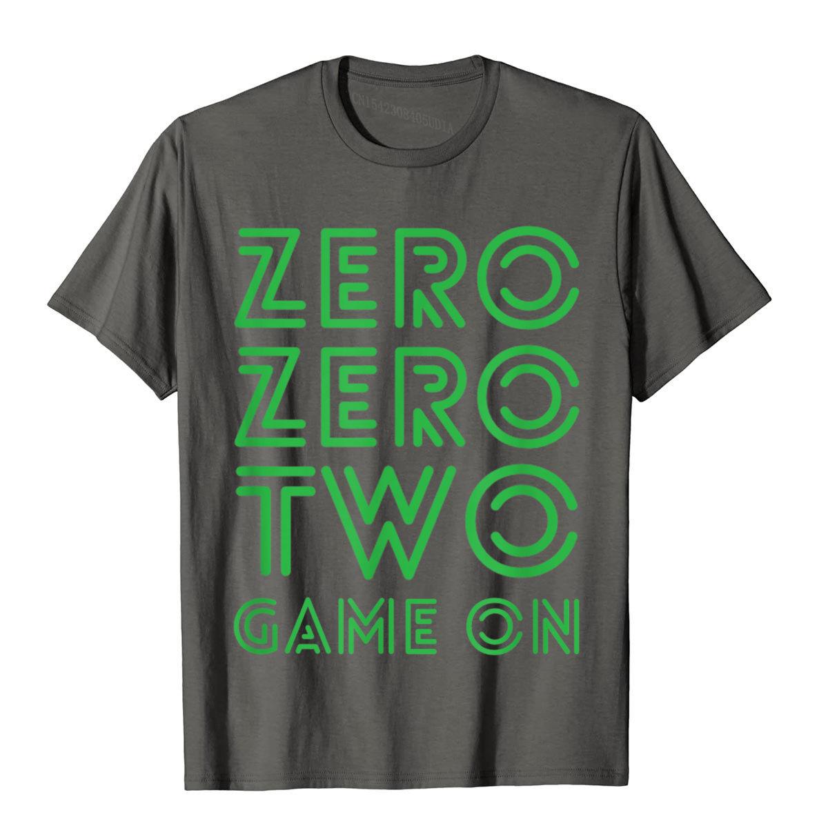 Pickleball Zero Zero Two Game On Green T-Shirt