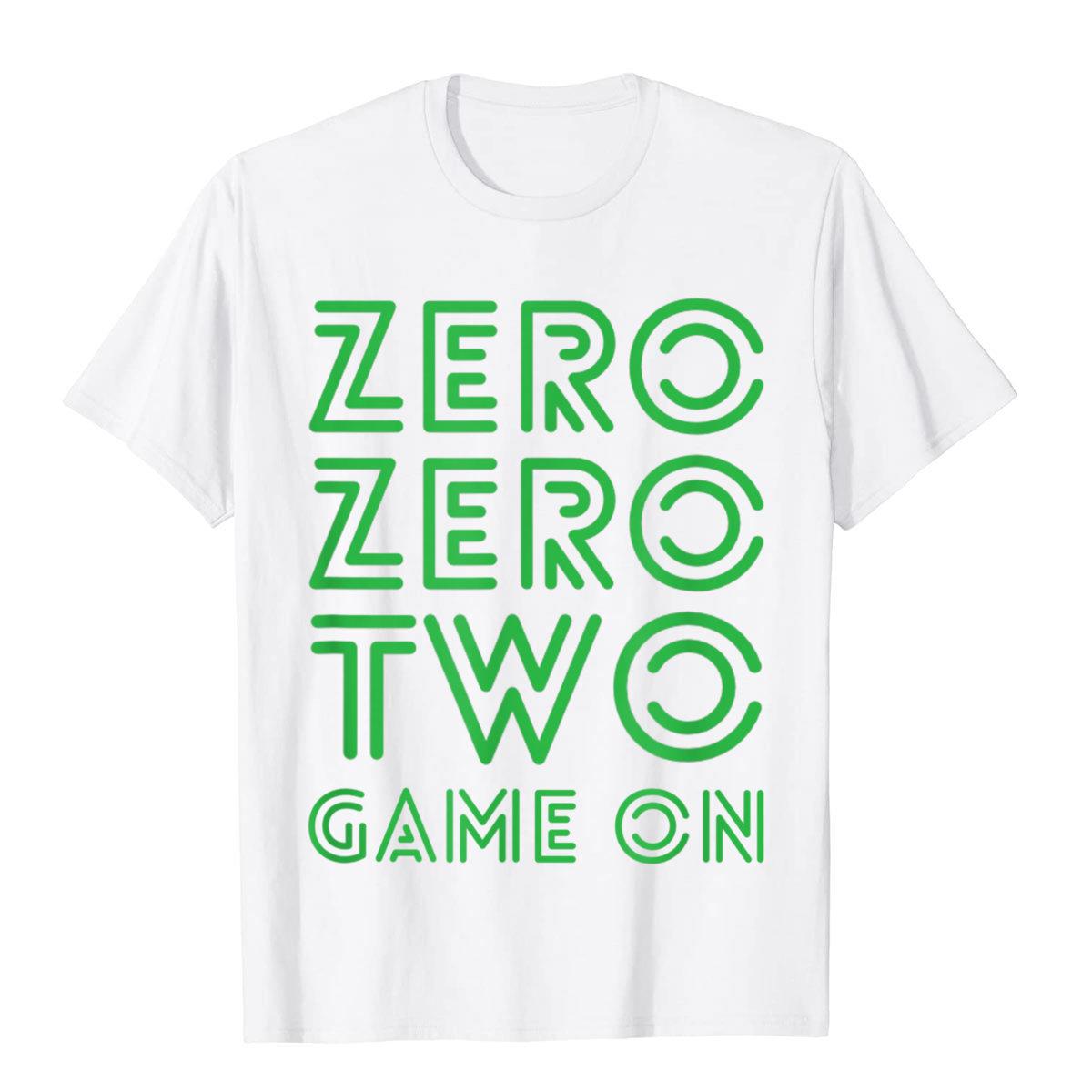 Pickleball Zero Zero Two Game On Green T-Shirt