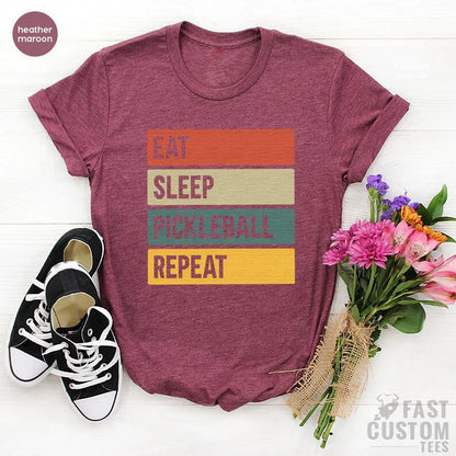 Women's Eat Sleep Pickle Ball T-Shirt