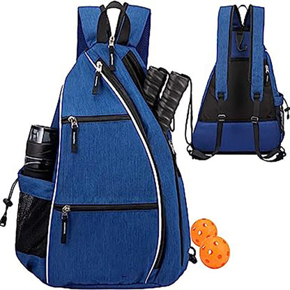 Pickleball Backpack with Adjustable Sling Bag and Fence Hook
