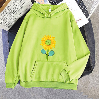 Women's Pickleball Sunflower Hoodie