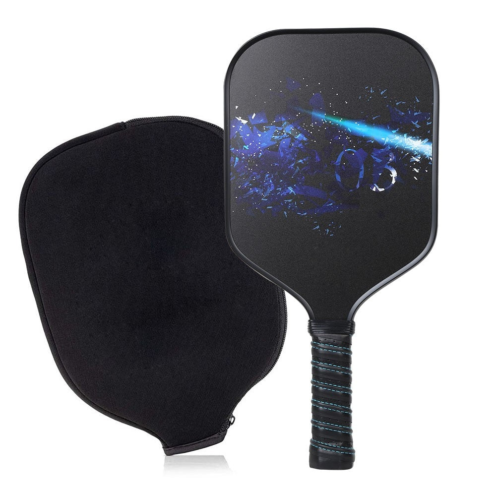 Pickleball paddle and cover.
