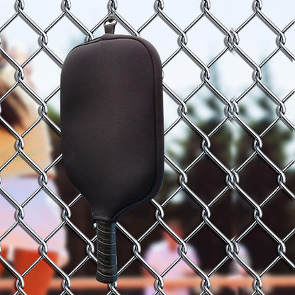 Pickleball Paddle Sleeve- Clips Onto Fence