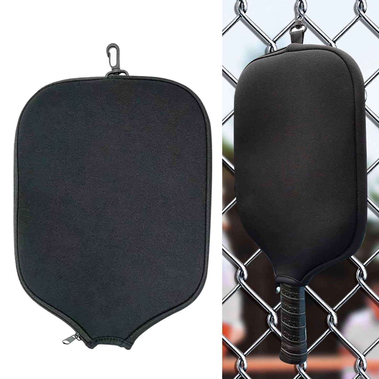 Pickleball Paddle Sleeve- Clips Onto Fence