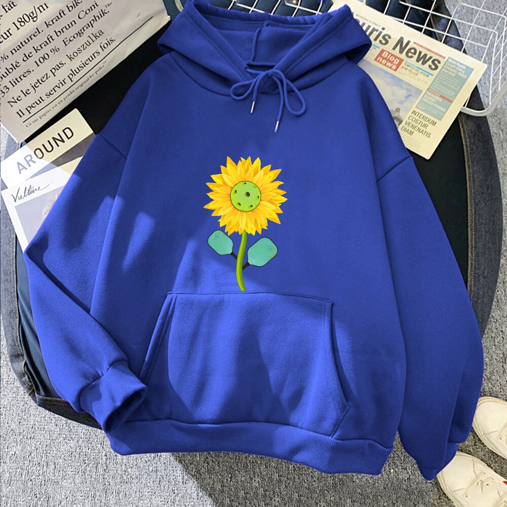 Women's Pickleball Sunflower Hoodie